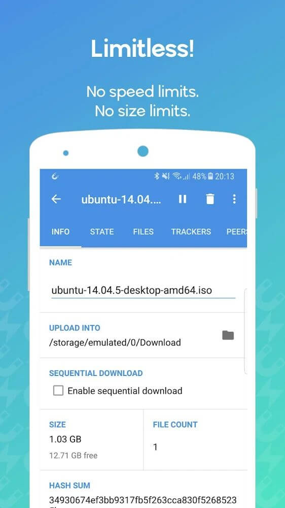 WeTorrent screenshot 3