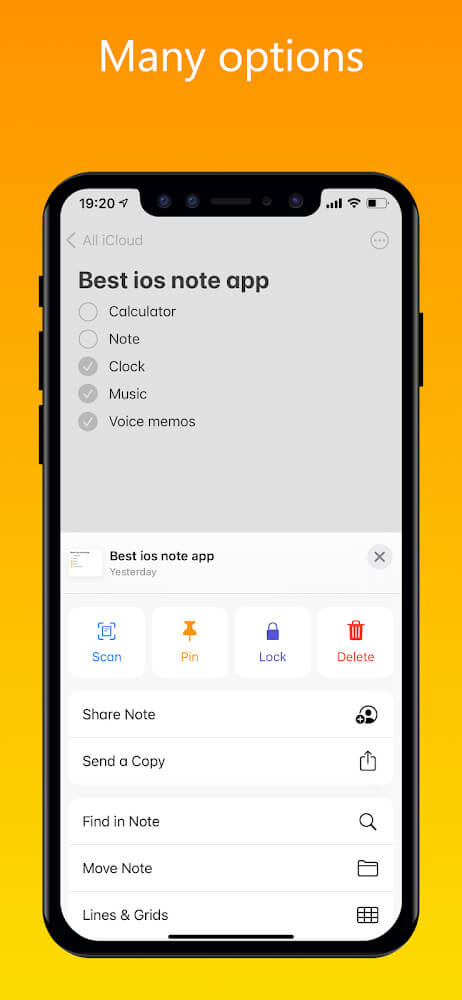 Note iOS 16 (iNote) screenshot 7