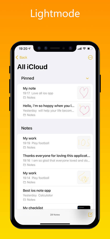 Note iOS 16 (iNote) screenshot 4