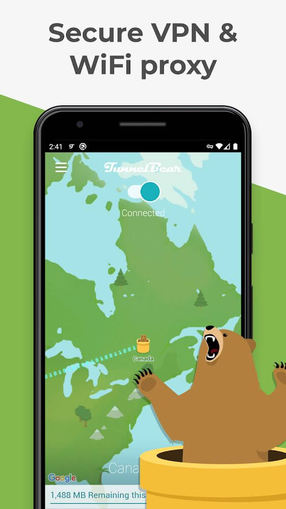 TunnelBear screenshot 3