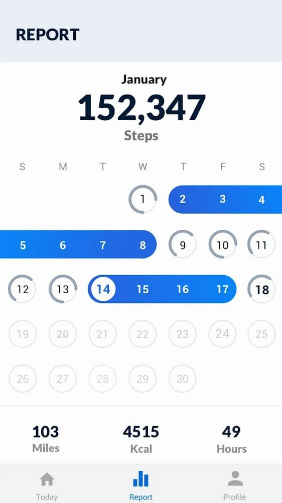 Pedometer screenshot 4