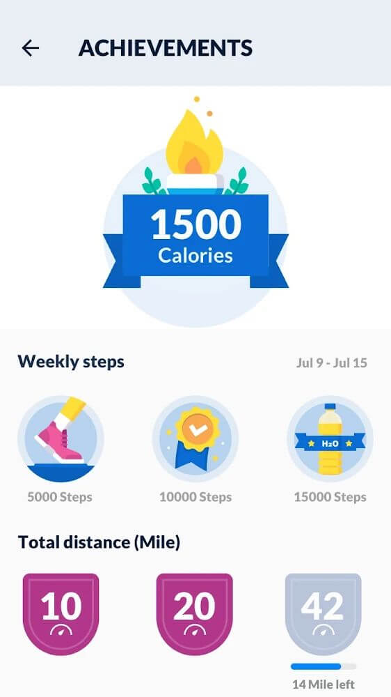 Pedometer screenshot 5