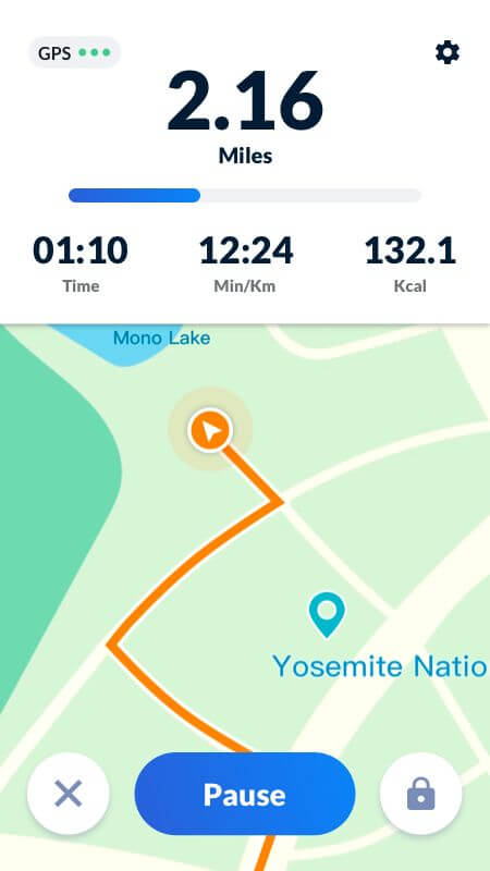 Pedometer screenshot 3