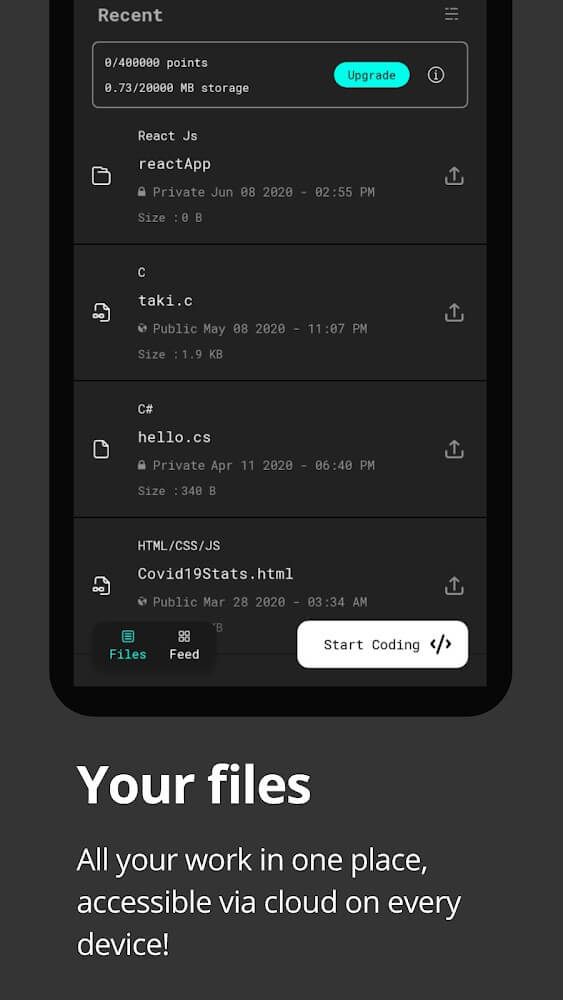 Dcoder Compiler IDE screenshot 6