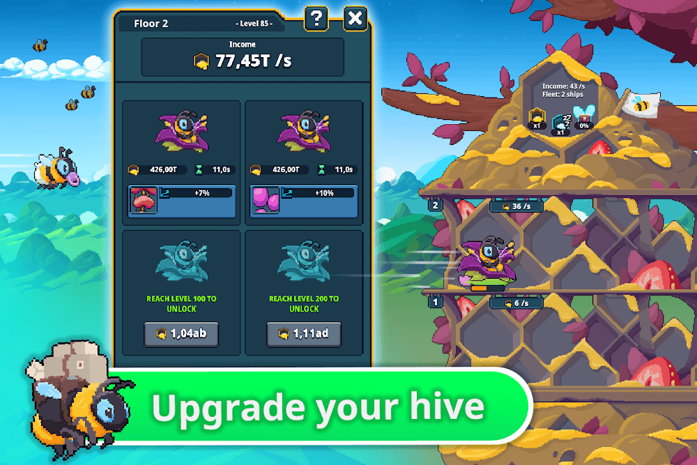 Idle Bee Manager screenshot 2