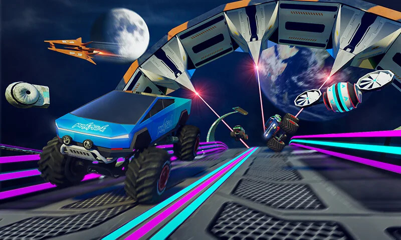 Monster Truck Race Car Game screenshot 4