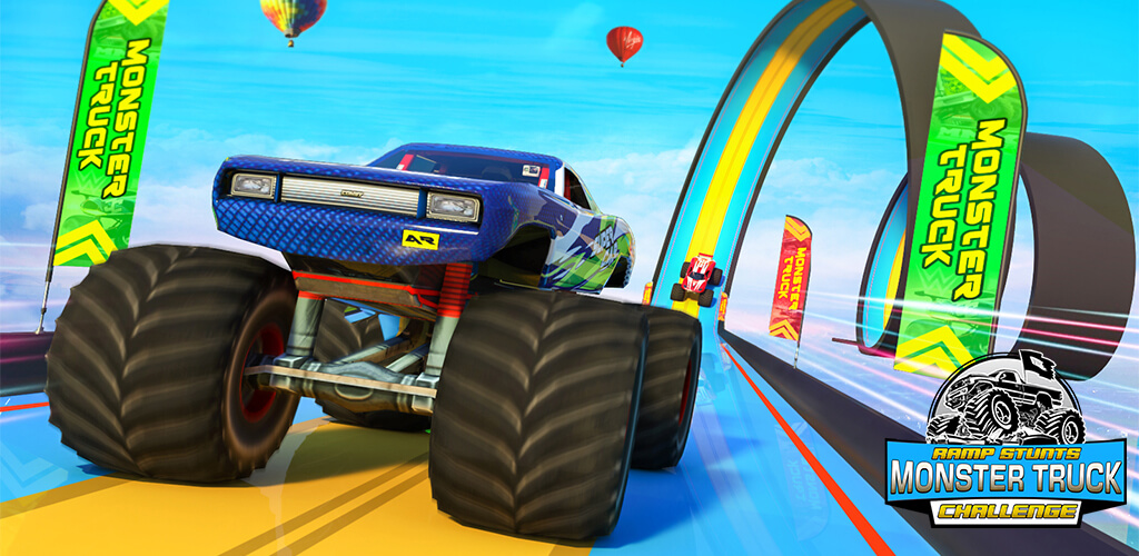 Monster Truck Race Car Game screenshot 1