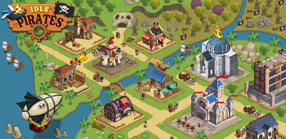Idle Pirate - Endless Treasure screenshot 1