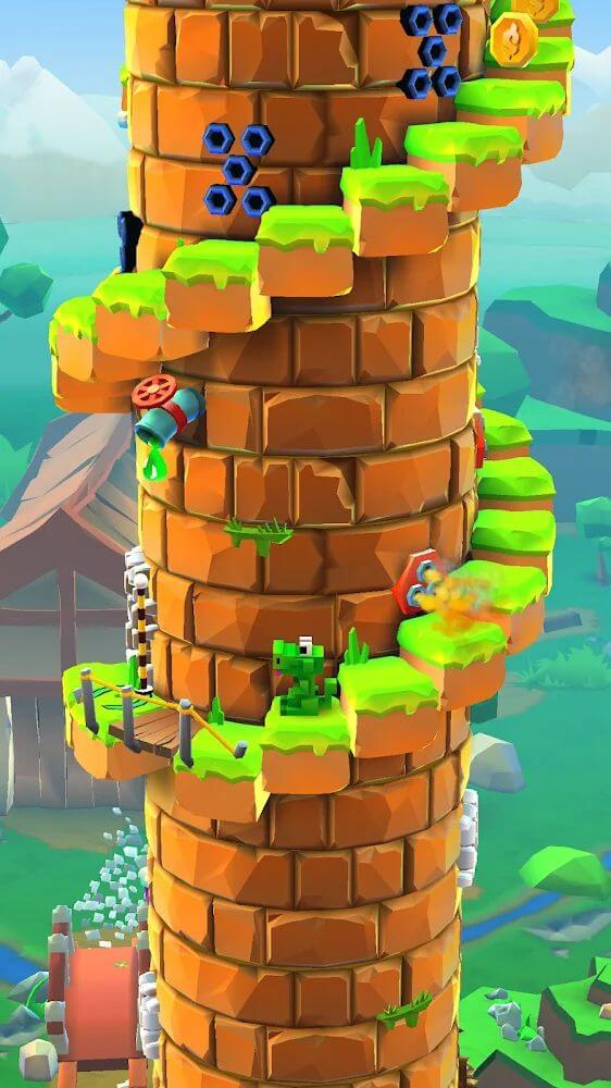 Blocky Castle: Tower Climb screenshot 2