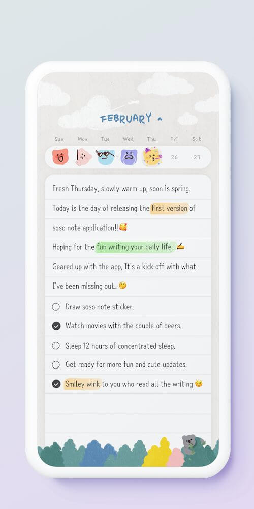 Soso Note screenshot 6