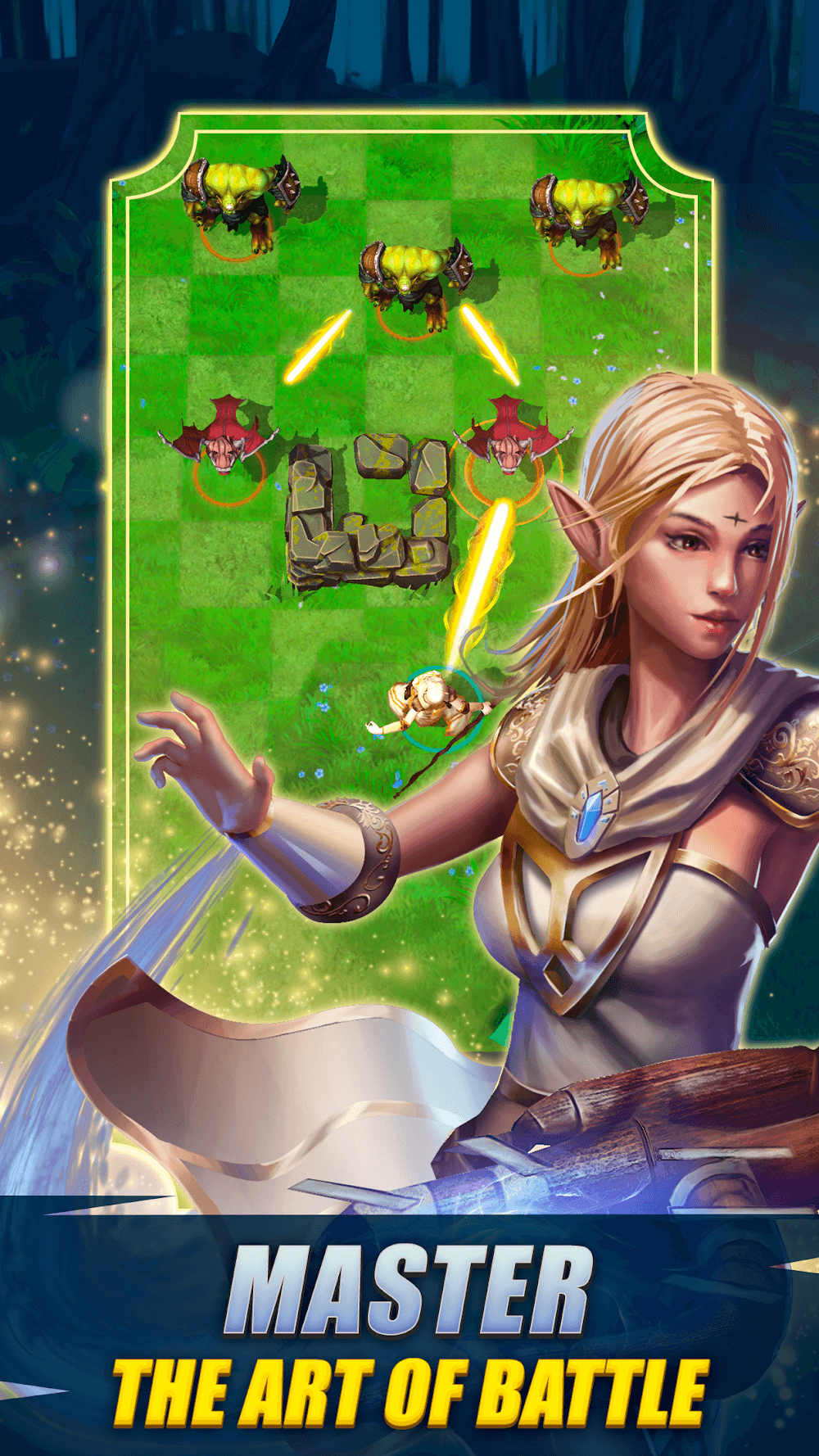 Hero's Fate - Turn Based RPG screenshot 2