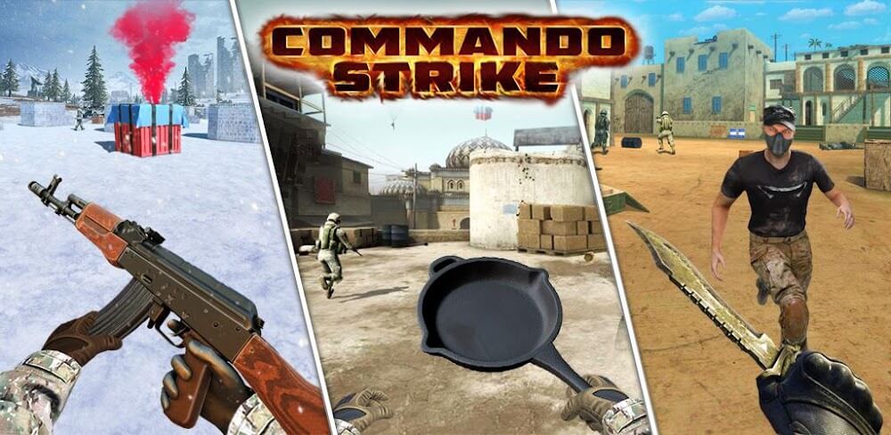 FPS Commando Shooting Games screenshot 1