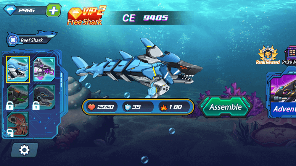 Mecha Shark: Sea Monster screenshot 4