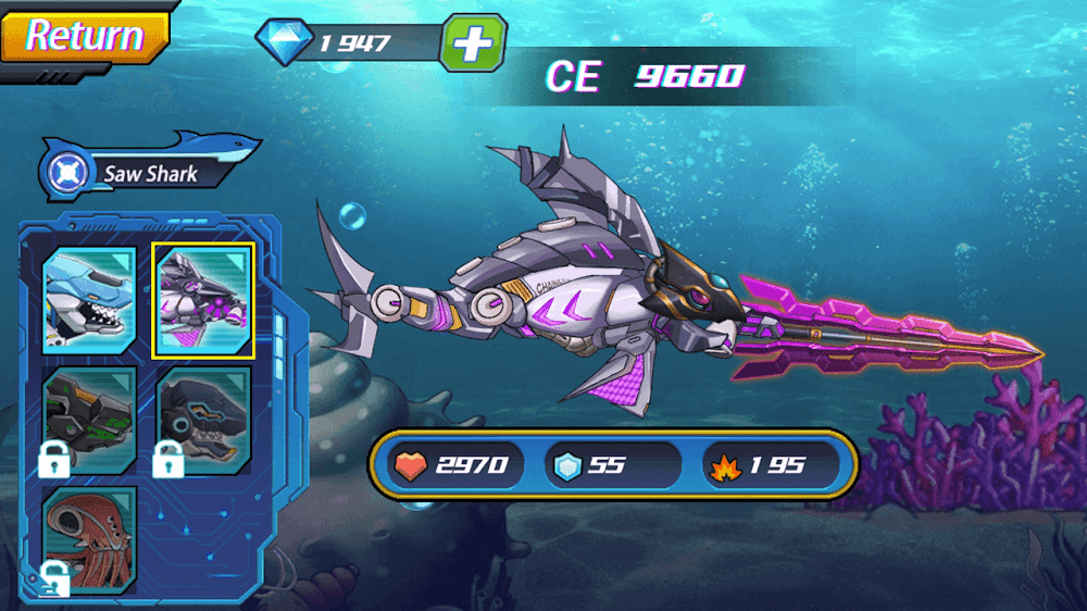 Mecha Shark: Sea Monster screenshot 6