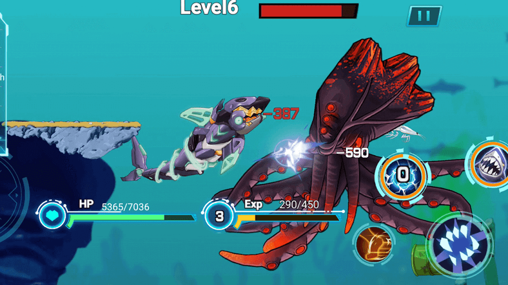 Mecha Shark: Sea Monster screenshot 3