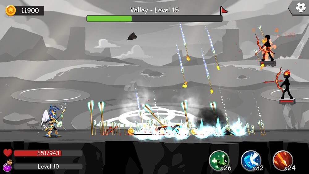 Stickman Fight Archer Survival screenshot 4