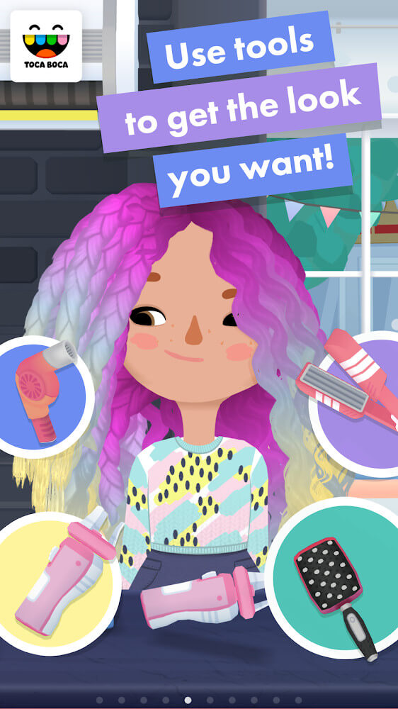 Toca Hair Salon 3 screenshot 3