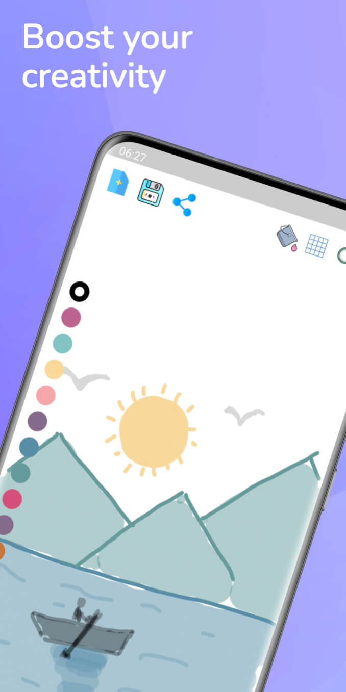 Draw. Paint. Simple Whiteboard screenshot 2