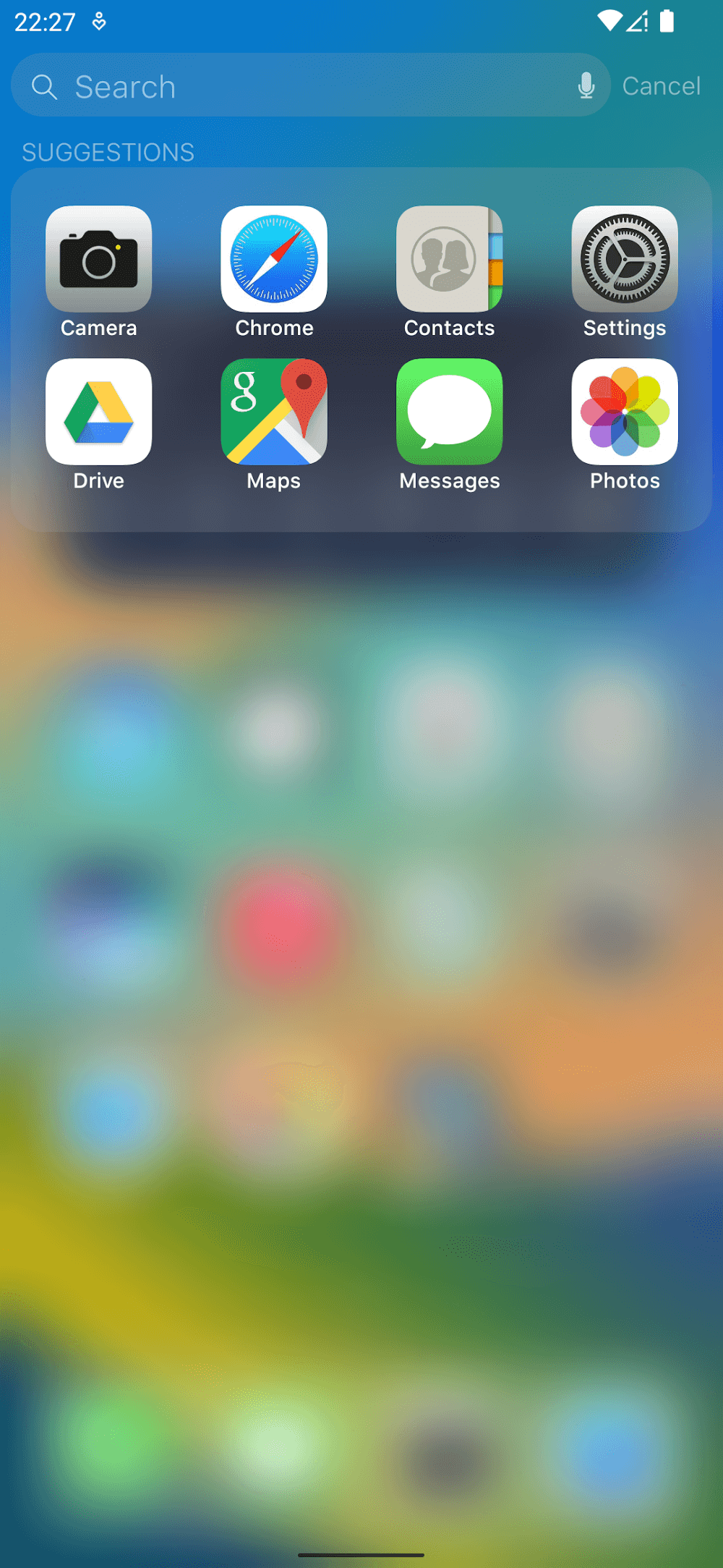 Launcher iOS 16 screenshot 4