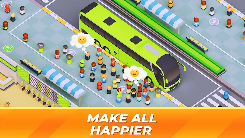 Idle Bus Station - Tycoon Game screenshot 6