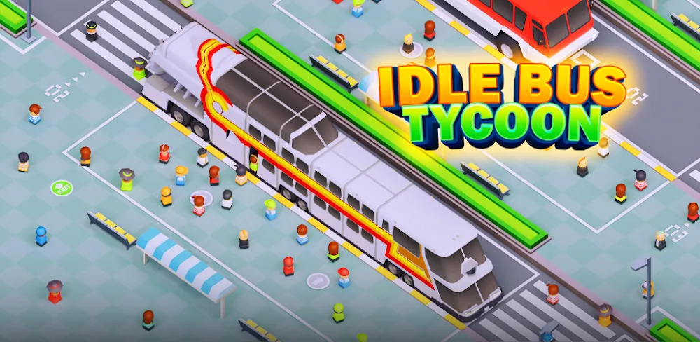 Idle Bus Station - Tycoon Game screenshot 1