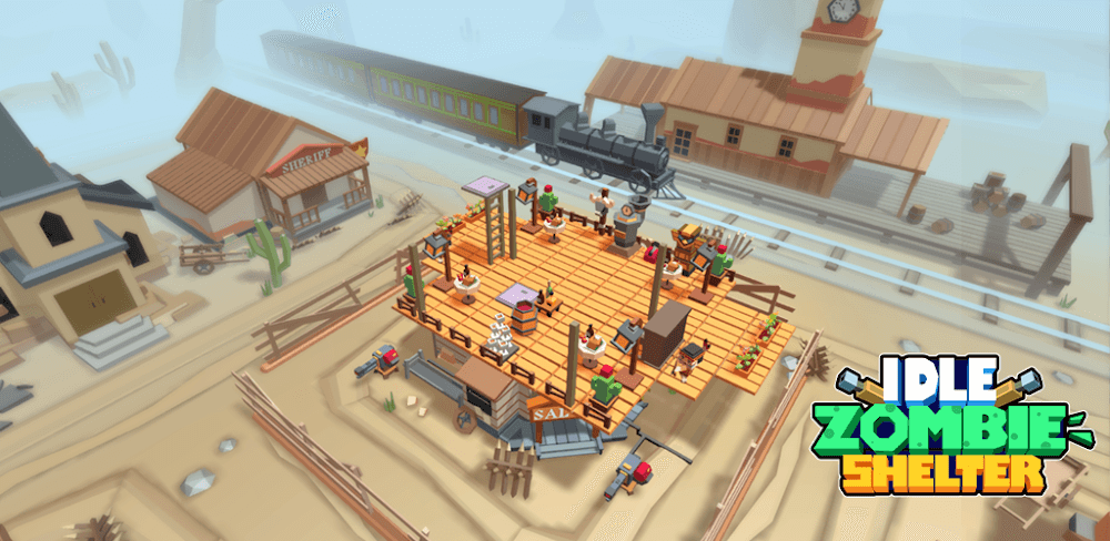 Idle Zombie Shelter screenshot 1