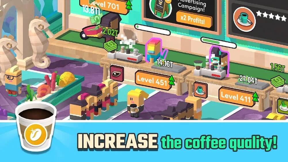 Idle Coffee Corp screenshot 3