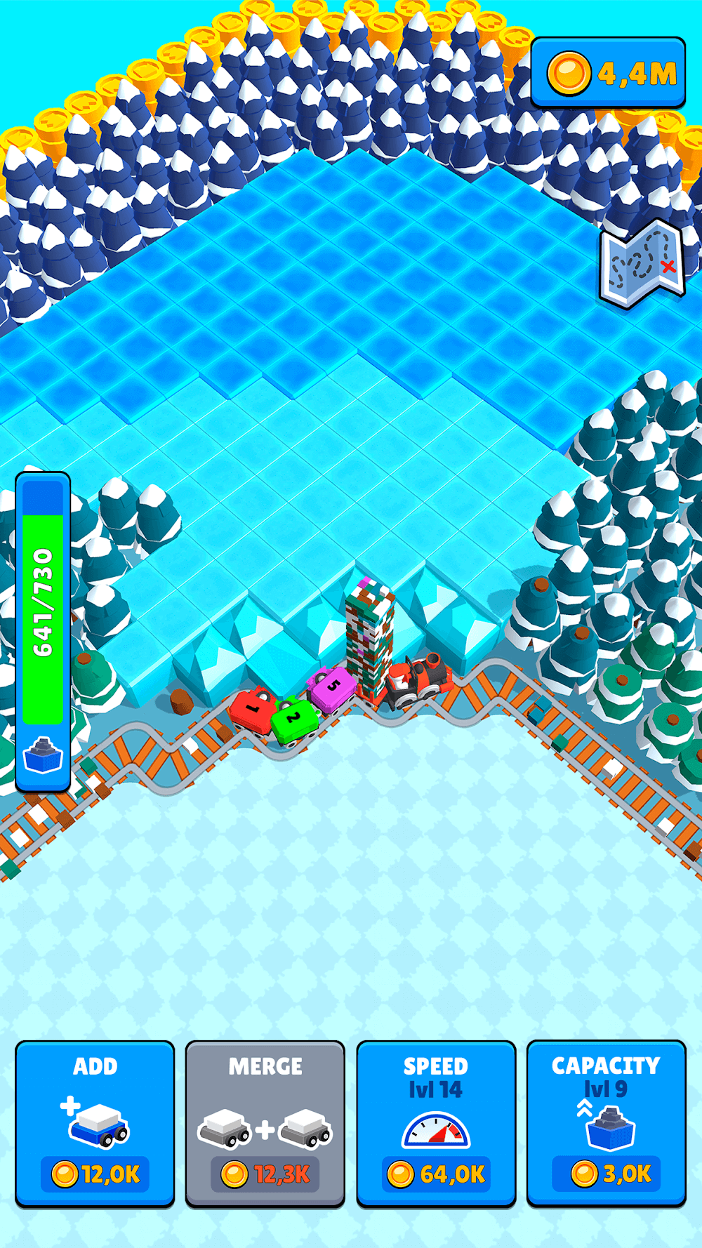 Train Miner: Idle Railway Game screenshot 7