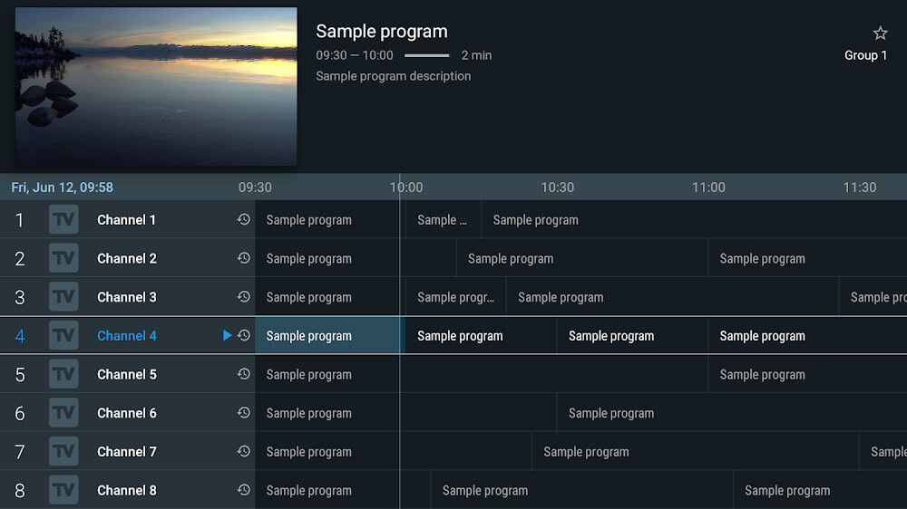TiviMate IPTV Player preview 2