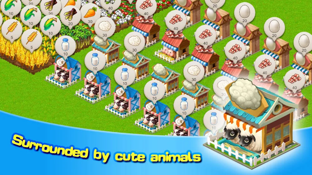 Sim Farm - Build Township screenshot 5