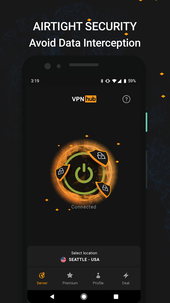 VPNhub screenshot 6