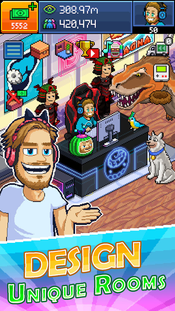 PewDiePie's Tuber Simulator screenshot 3