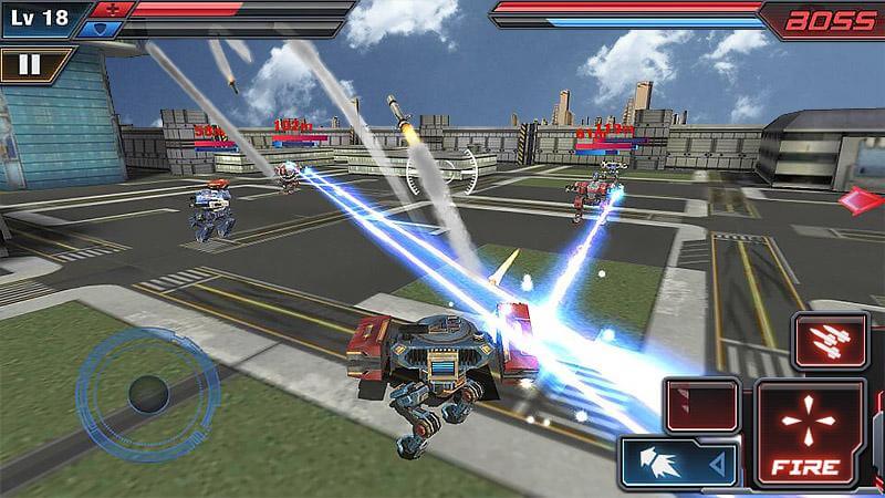 Robot Strike 3D screenshot 2