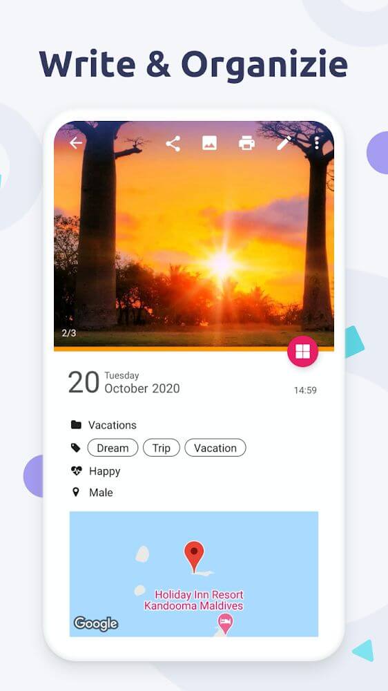 Diary with Lock screenshot 5
