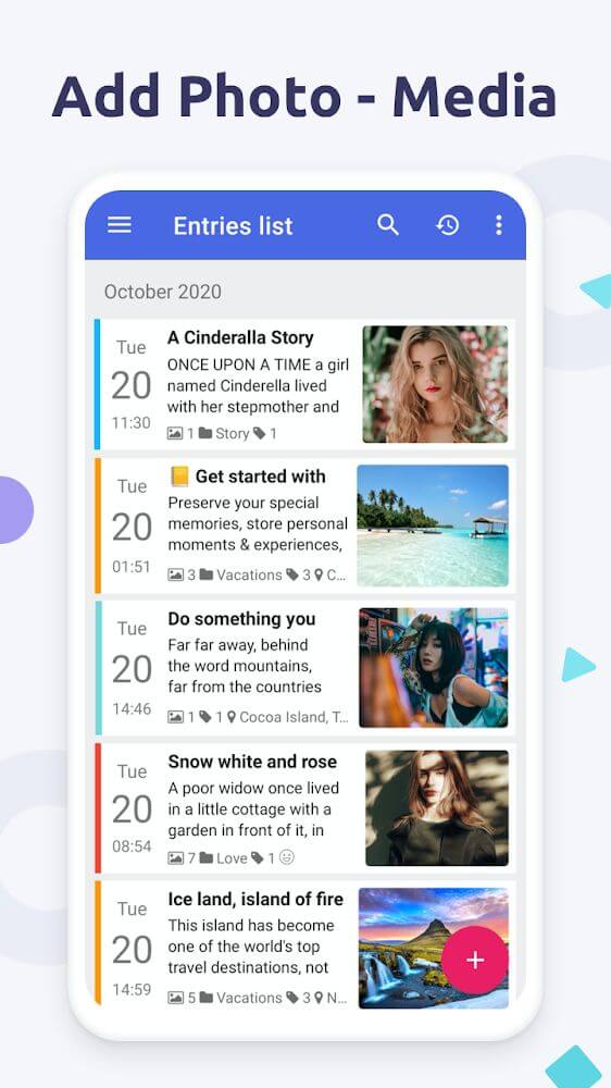 Diary with Lock screenshot 2