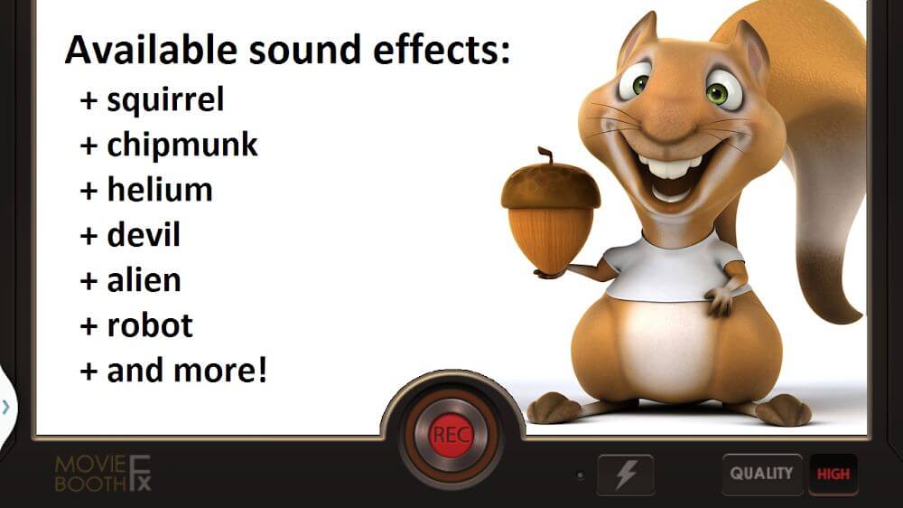 Video Voice Changer FX screenshot 2