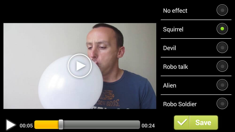 Video Voice Changer FX screenshot 3