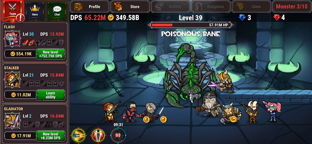 Taptic Heroes screenshot 3