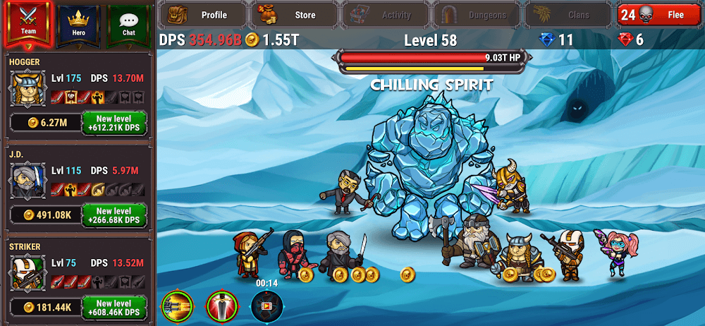 Taptic Heroes screenshot 4