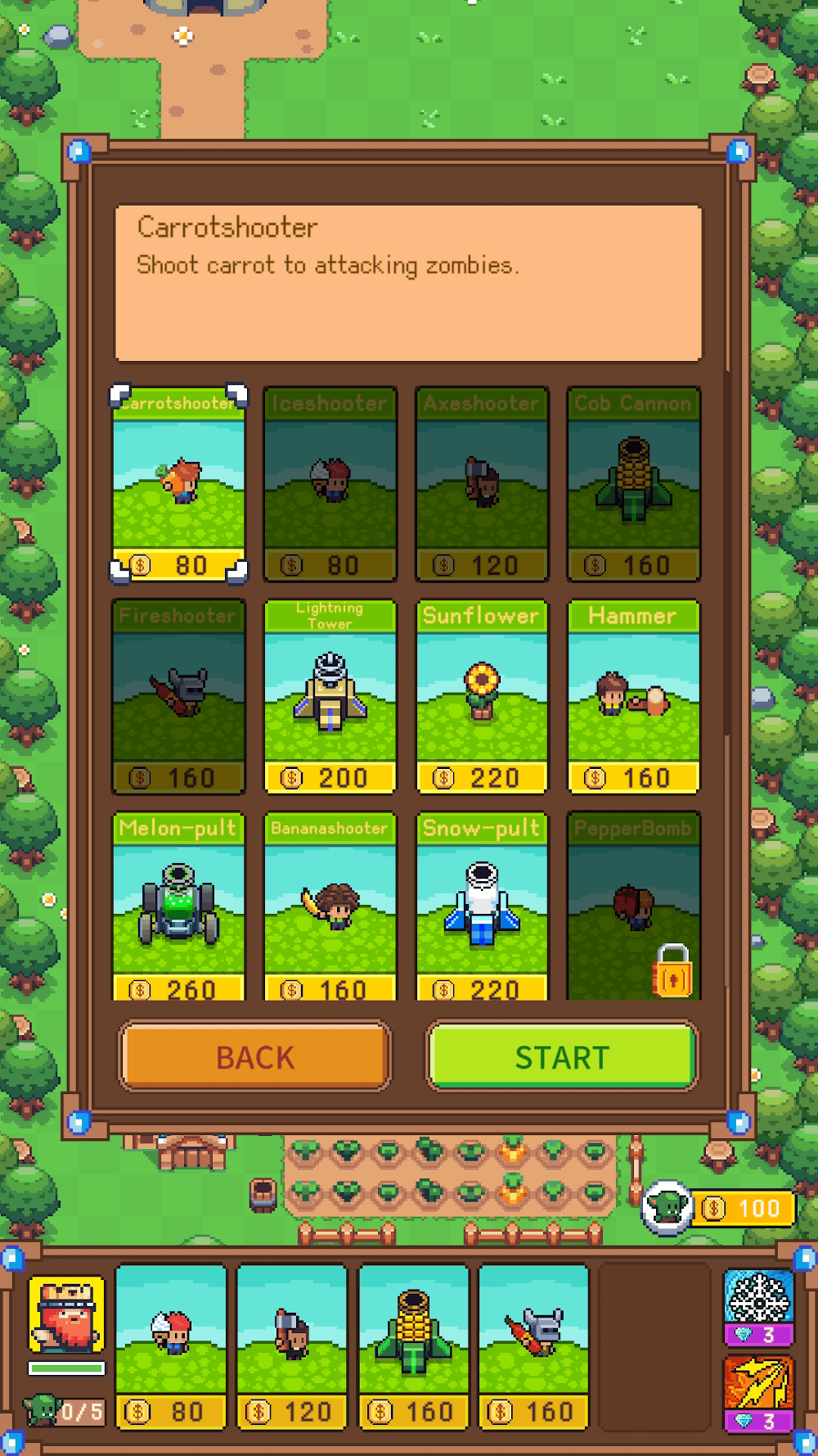 Garden Defense Zombies Wipeout screenshot 4