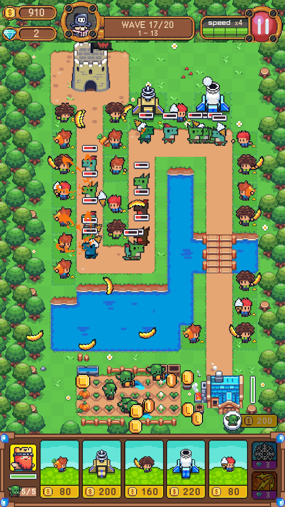 Garden Defense Zombies Wipeout screenshot 2