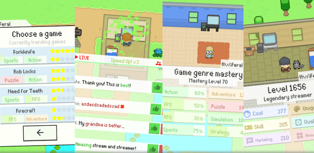 Streamer Sim Tycoon screenshot 1