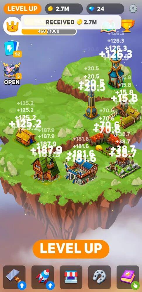 Idleville: Idle Tycoon screenshot 4