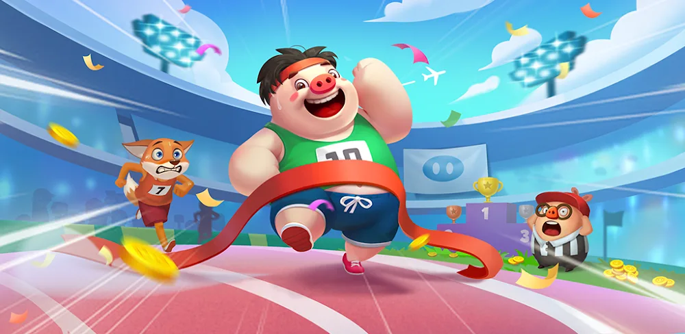 Piggy GO - Clash of Coin screenshot 1
