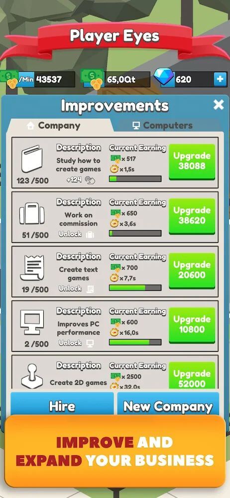 Idle Game Dev Empire screenshot 3