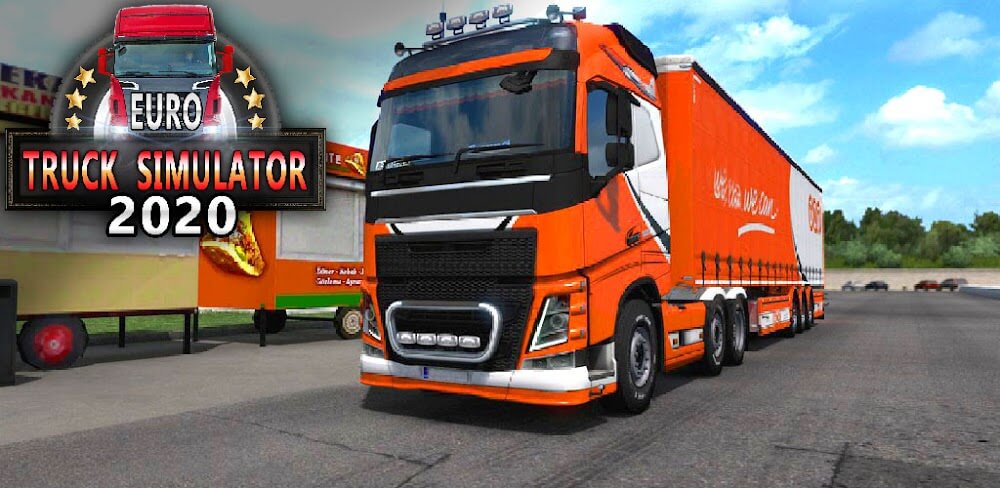 Euro Truck Driving Sim 3D screenshot 1