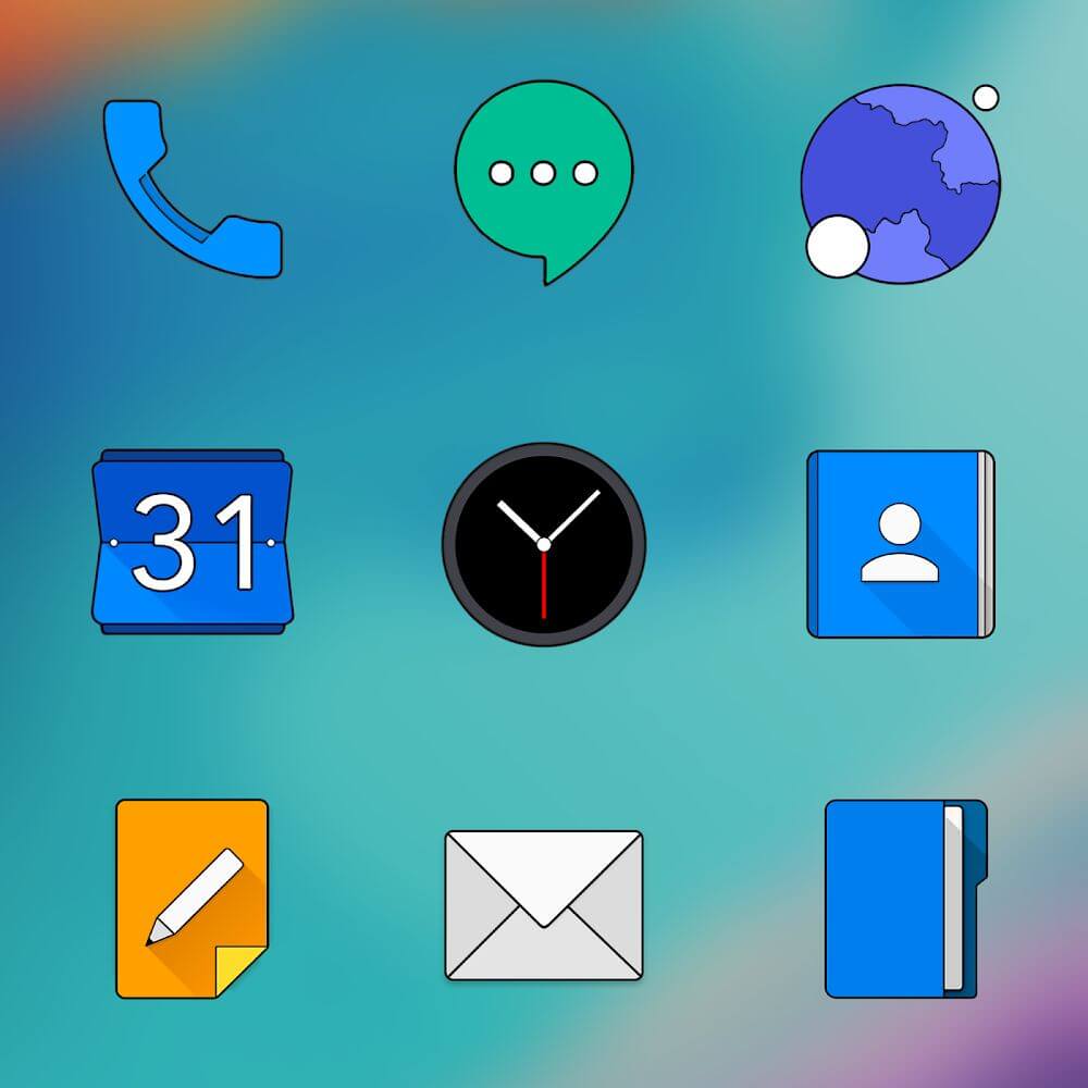 Oxigen HD - Icon Pack screenshot 2