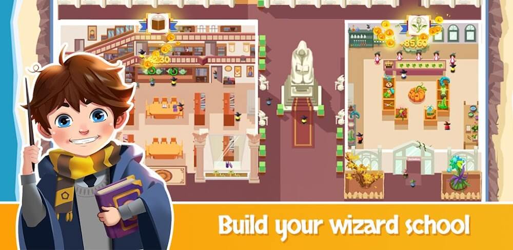 Idle Wizard School screenshot 1