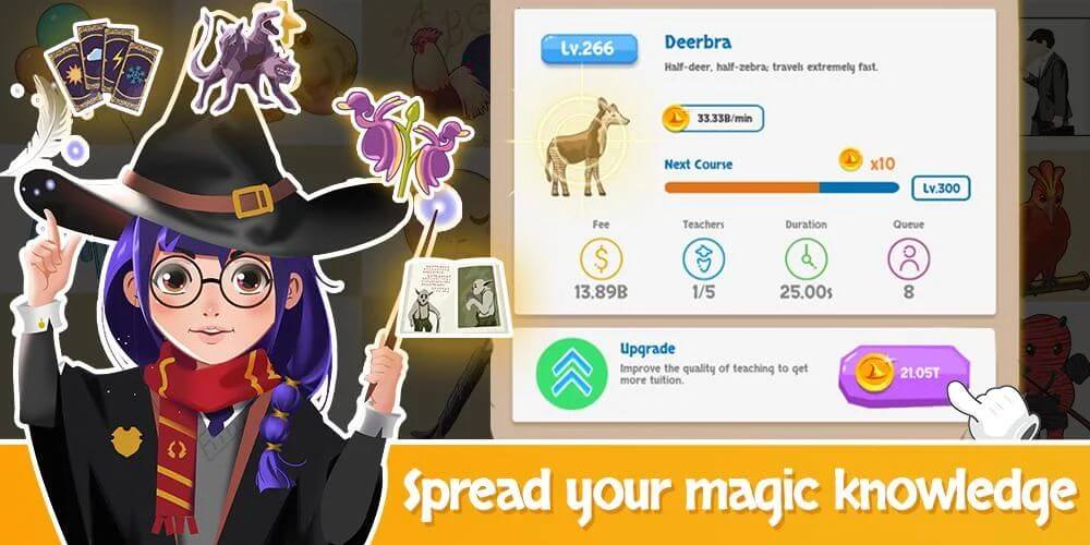 Idle Wizard School screenshot 2