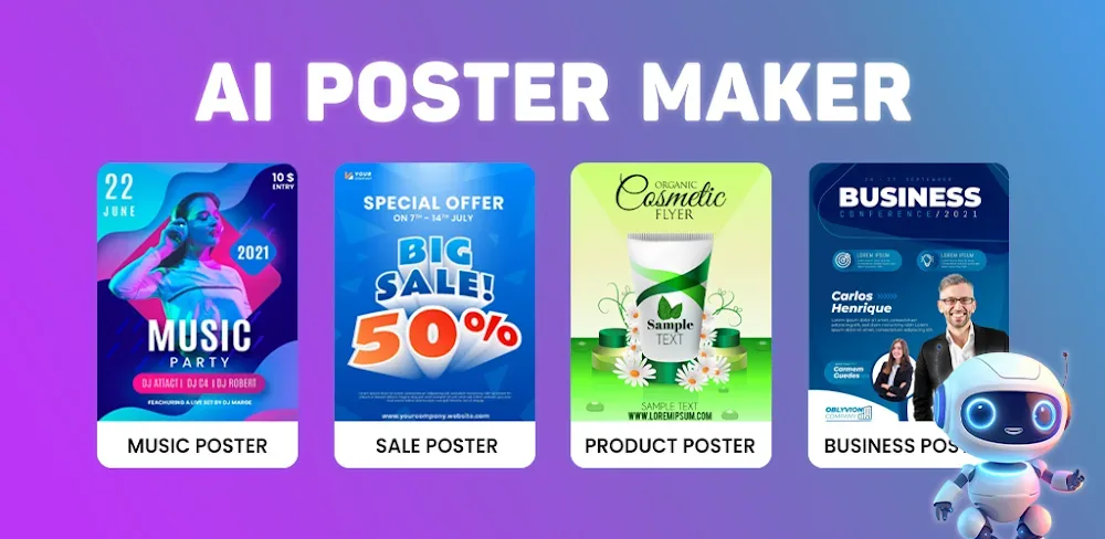 Poster Maker - Flyer Maker screenshot 1
